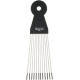 Long Fan Shaped Metal Afro Pik Long Fan Shaped Metal Afro Pik